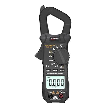 Portable Pocket Multimeter 6000 Counts True RMS Digital Clamp Meter with Square Wave Output