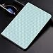 Produktbild iPad 5./6. Generation Hülle, iPad 9.7 2018/2017 Hülle,Aqua, Ocean Themed Pattern wirbelte Wellen Seelandschaft in Oviform Maritime Surfen Dekor, hellbla,Slim Shell dünne Schutzhülle Cover Tasche