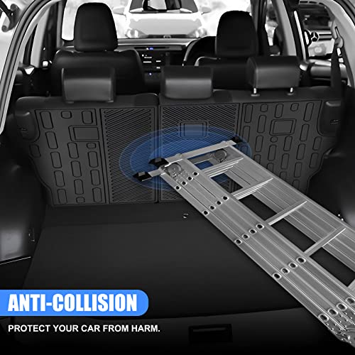 Utiiy Cargo Mat Fit For 2019-2023 Rav4 Cargo Liner Tpe Truck Mat All Weather Seats Back Protector For Rav4 Accessories(Cargo Mat+Backrest Mat) #TOP5