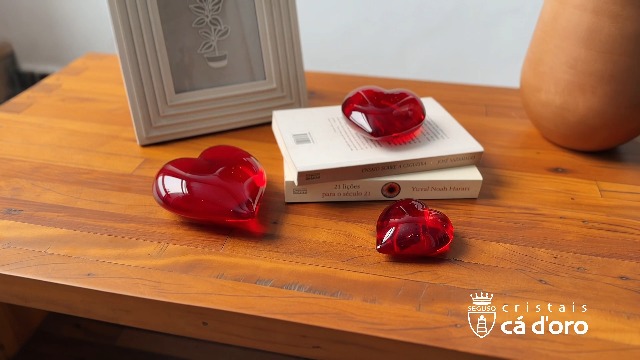 Amazon.com: Ca D Oro Big Glass Heart Ornament – Hand Blown Murano