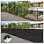 Bynbbur 3'x10' Balcony Privacy Fence Deck Fence Cover with Grommets UV Block Shade Cloth for Apartments Railing, Patio, Backyard, Porch, Deck, Cable Zip Ties Included(Black)