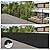Bynbbur 3'x10' Balcony Privacy Fence Deck Fence Cover with Grommets UV Block Shade Cloth for Apartments Railing, Patio, Backyard, Porch, Deck, Cable Zip Ties Included(Black)