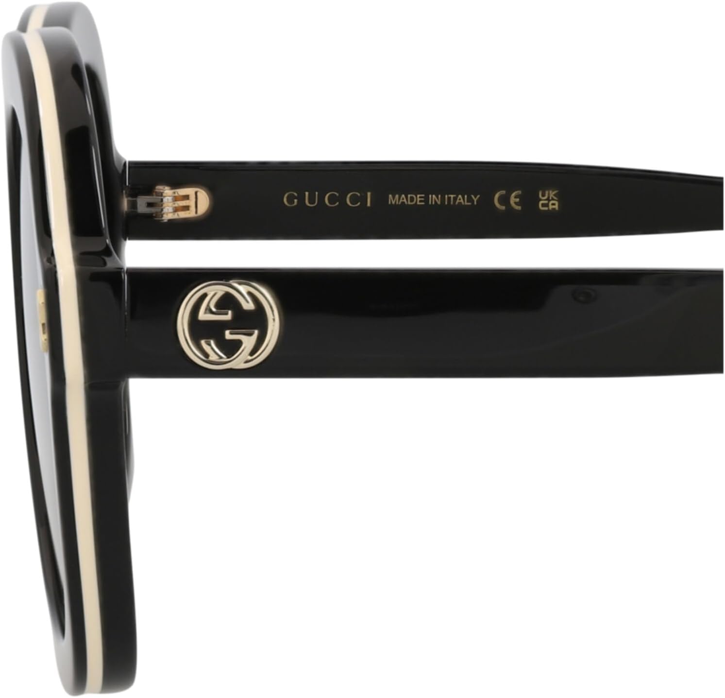 Gucci Round-Frame Acetate Sunglasses