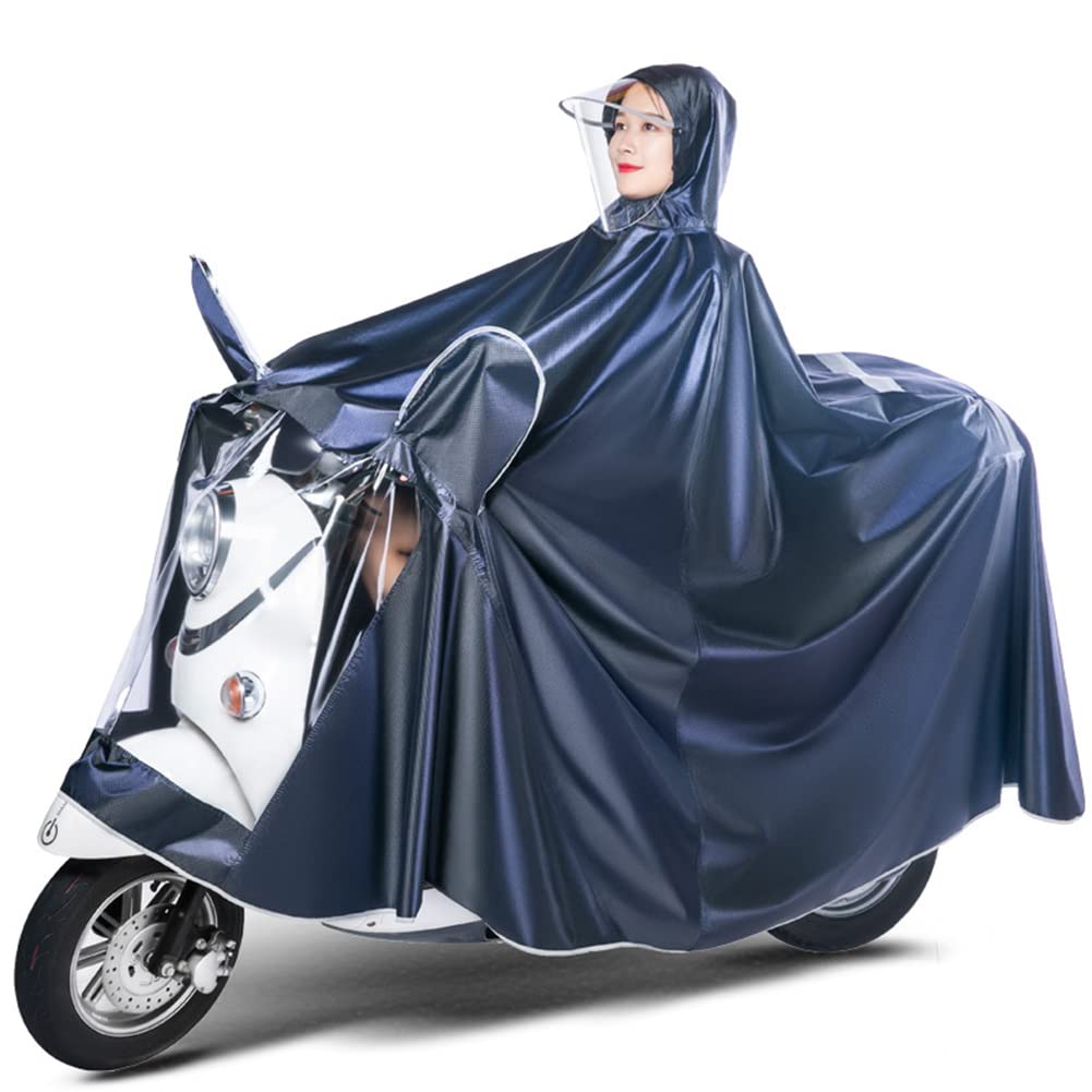 Rowerowy płaszcz przeciwdeszczowy Peleryna przeciwdeszczowa Na zewnątrz Ebike/motocykl/skuter Kurtka przeciwdeszczowa Poncho Bluza z kapturem Płaszcz przeciwdeszczowy Peleryna Pokrowiec na hulajnogę