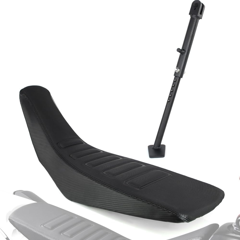 Xitomer 0-4 inch Adjustable Kickstand + Seat Cover Compatible with CRF250L 2012-2020 /CRF250L Rally 2018-2020