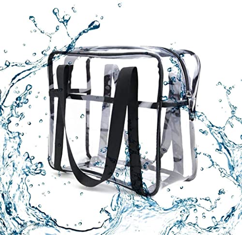 Louise Maelys Travel Clear Makeup Handbag Large Toiletry Cosmetic Organizer Bag Waterproof2