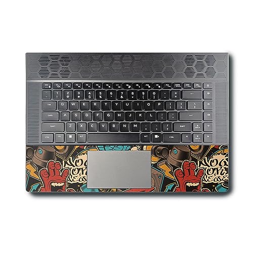 Image of MightySkins Skin Compatible with Alienware X16 R1 (2023) Full Wrap Kit - Orange Hip Hop | Protective, Durable, and Unique Vinyl Decal wrap Cover | Easy to Apply & Change Styles | Made in The USA