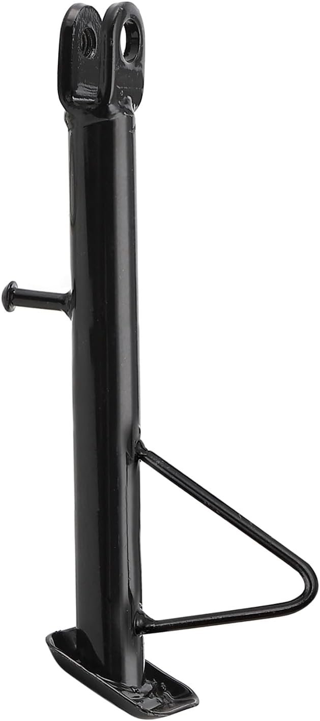 Mokuo Dirt Bike Stand,Motorcycle Kickstand, Scooter Mopeds Side Stand in Iron Material Compatible with Most Dirt Pit Bike Scooter Mini Bike, Height of 18.9cm Above Ground