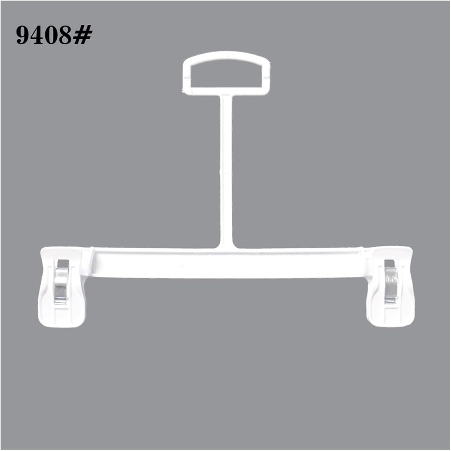 20 Pcs, Multifunction Plastic Clothes Hanger, Non-Slip Skirt Stand Pants Black