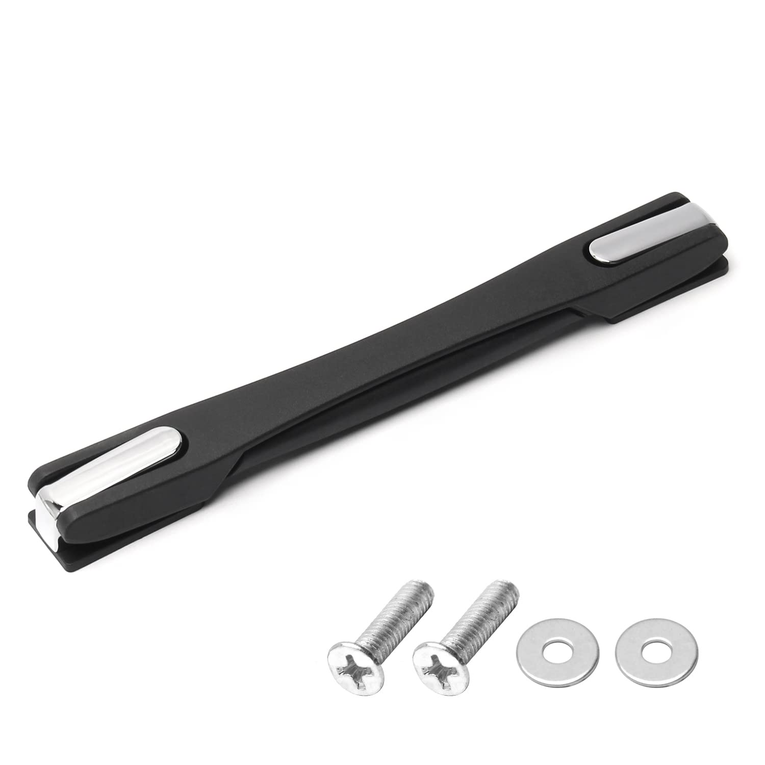 Yinpecly Luggage Handle Pull 9.06" Length Plastic Luggage Suitcase Handle Grip for Ordinary Suitcase Luggage, Black 1Pcs