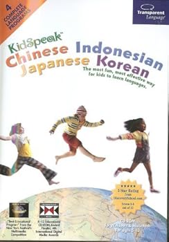 CD-ROM KidSpeak Chinese, Indonesian, Japanese & Korean Language Tutor for Beginners Book