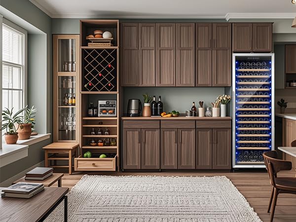 Stainless Steel Wine Cooler Refrigerator