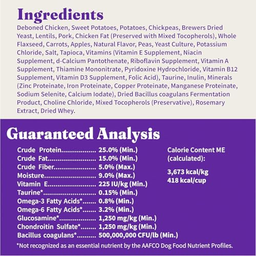 Halo Holistic Senior Dry Dog Food, Cage-Free Chicken & Sweet Potato, 10 lb - image 9
