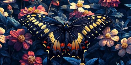 G  Paint by Numbers hG Lbg l ʂ肦 lphGLoXNtg  LoXA[g uVƃANG̋, ItBX CeA rO, ւ̃Mtg 30x60cm (t[X