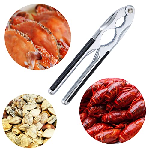 Foto von Welsberg Nussknacker Nutcracker Walnüsse Nussöffner, Metall Walnussknacker, Haselnussknacker mit Rutschfestem Griff, Nußknacker für alle Arten von Nüssen, Hummercracker, Krabbencracker