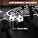 Barrington 56” Allendale Foosball Table Competition Size, Durable and Stylish with Tabletop Sports Soccer Balls, Perfect for Family Game Rooms