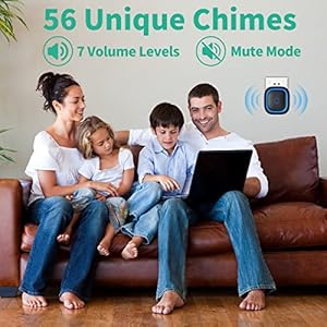 Wifi Doorbell Classroom Doorbell Ip66 Waterproof 115db with 56 Chimes Door Bell Ringer Wifi 1000ft Vary Battery Doorbell Chime Equipment 7 Ranges Quantity Mute Mode Doorbells for House Child Room Workplace  Cucciolini Doodles Wi fi doorbell classroom doorbell ip66 waterproof 115db with 56 chimes door bell ringer wi fi 1000ft vary battery doorbell chime equipment 7 ranges quantity mute mode doorbells for house child room workplace   cucciolini doodles