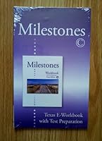 Milestones Workbook with Test Preparation (Texas Edition) 1111062110 Book Cover