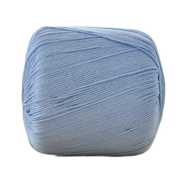 Fil coton peigné taille 3 pour crochet tricot et dentelle épaisseurs 50g