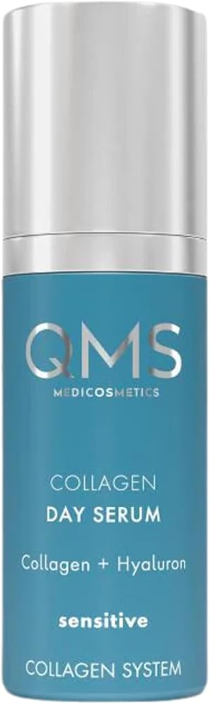 QMS Medicosmetics Collagen Day Serum for Sensitive Skin – Anti-Aging Skin Care Instantly Reduces Fine Lines + Minimizes the Appearance of Wrinkles with a Collagen/Hyaluronic Acid Complex – 1.01 oz — 사진 1