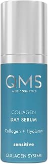QMS Medicosmetics Collagen Day Serum for Sensitive Skin – Anti-Aging Skin Care Instantly Reduces Fine Lines + Minimizes the Appearance of Wrinkles with a Collagen/Hyaluronic Acid Complex – 1.01 oz