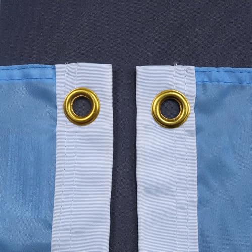 Image of AZ FLAG - Botswana Flag - 3x5 Ft - Light Polyester Botswanan Banner with Two Brass Eyelets - Fade Resistant - Vivid Colors - 3' x 5' Feet - 150x90 Cm