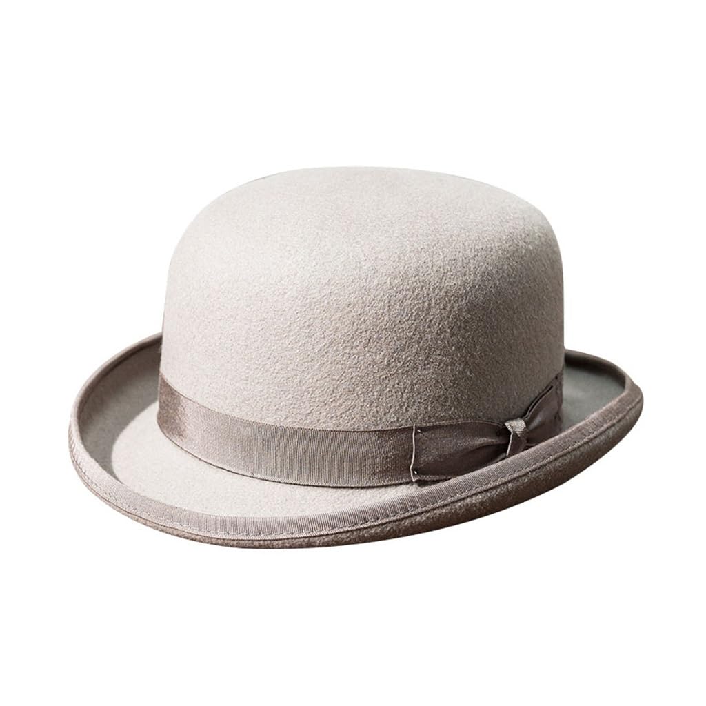 Chapeau présidentiel homme noir style vintage retro classique taille internationale 7 5/8