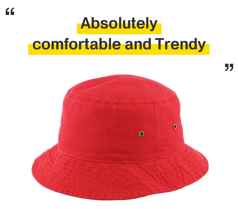 Image of KBETHOS 100% Cotton Washed Bucket Hat
