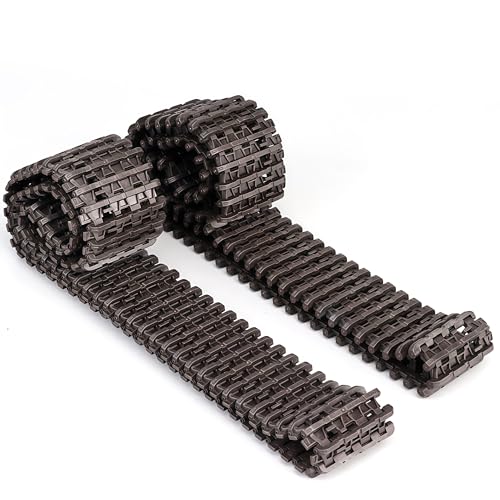 JIAFANRC Plastic Track 2 Sets for Henglong 3818 1/16 RC Tank German Tiger I /3819 German Panther...