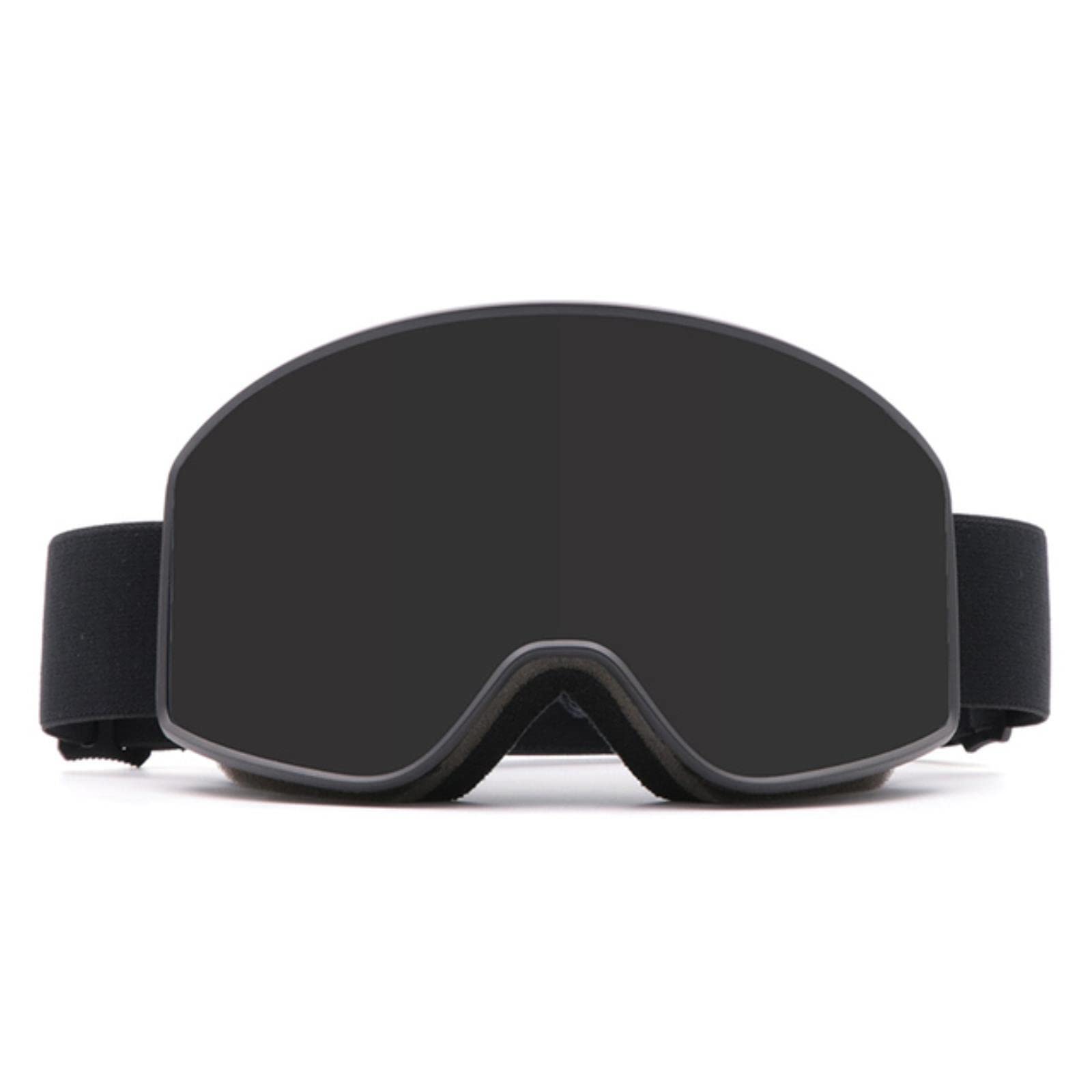 Gogle narciarskie, Nowe zimowe gogle narciarskie do sportów na świeżym powietrzu, męskie i damskie, dwuwarstwowe, przeciwmgielne, duże okulary narciarskie, okulary do wspinaczki narciarskiej(C2)