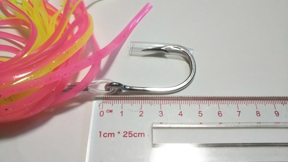 Amazon.co.jp: トローリング ルアー ピンク 70g 16cm 6インチ 疑似餌