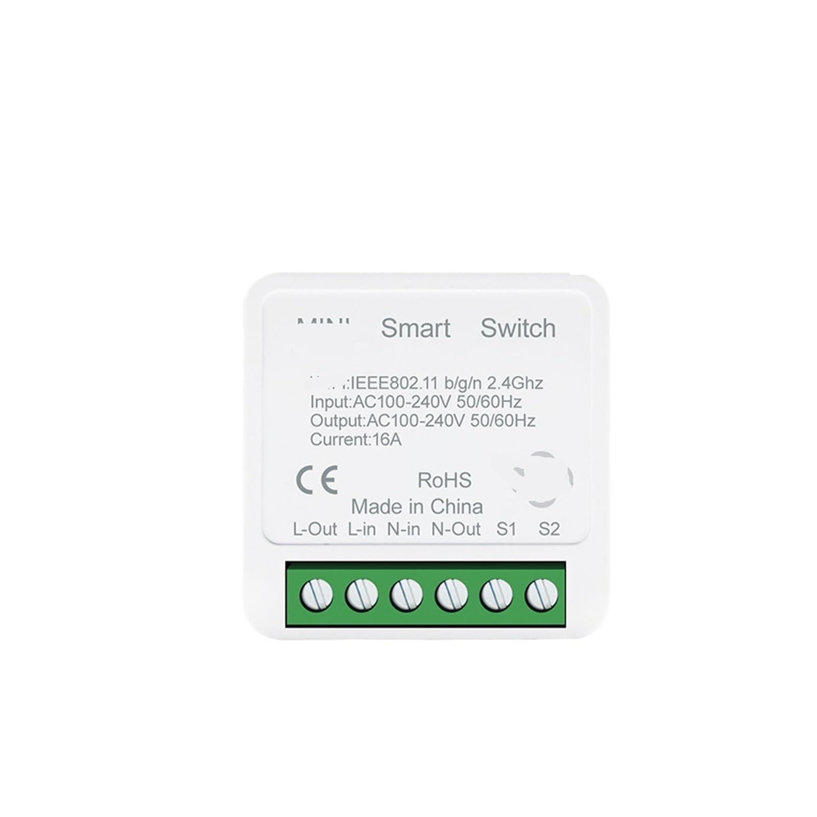 16A Intelligente Schalter Circuit Breaker Modul Remote Voice Control(Controller-T-W)