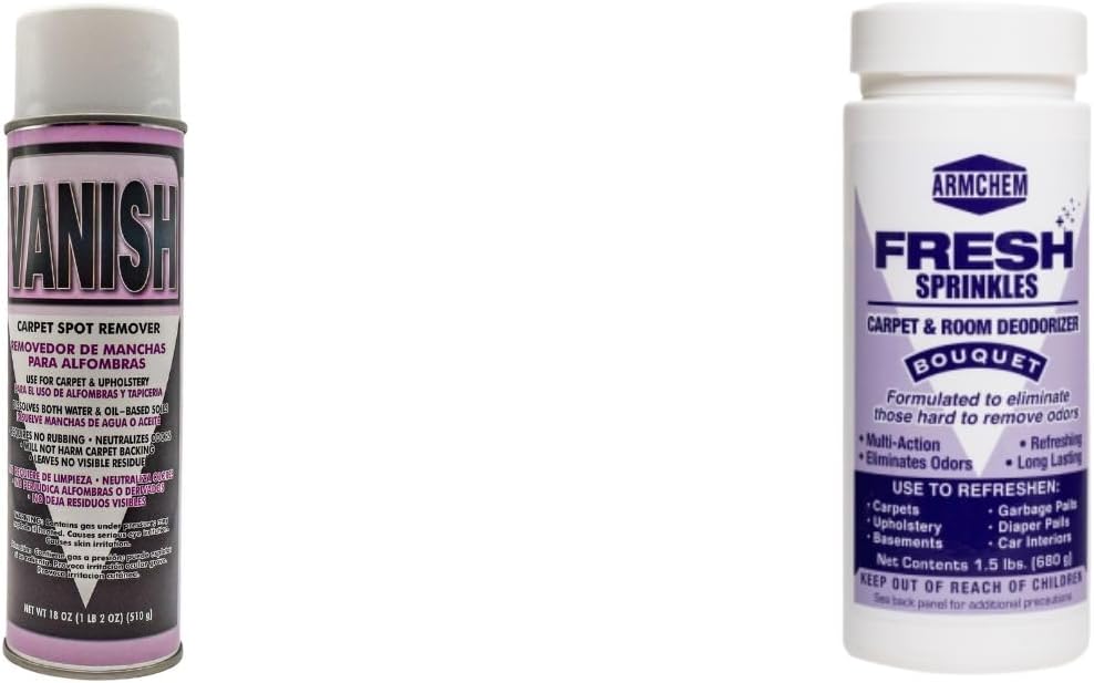 Pack Limpiador y Desodorante para Alfombras 18 oz y 1.5 lb miniatura 1