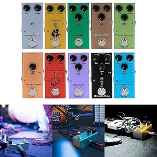 Pédale d’effet de guitare portable Distorsion Retard Chorus Tremolo Digital Overdrive - Les Beatles, Paul McCartney, John Lennon, RIngo Starr, George Harrison Pédale d'effet de guitare portable Distorsion Retard Chorus Tremolo Digital Overdrive – Image 7