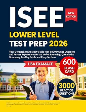 Amazon.com: ISEE Lower Level Test Prep: Your Comprehensive Study Guide ...