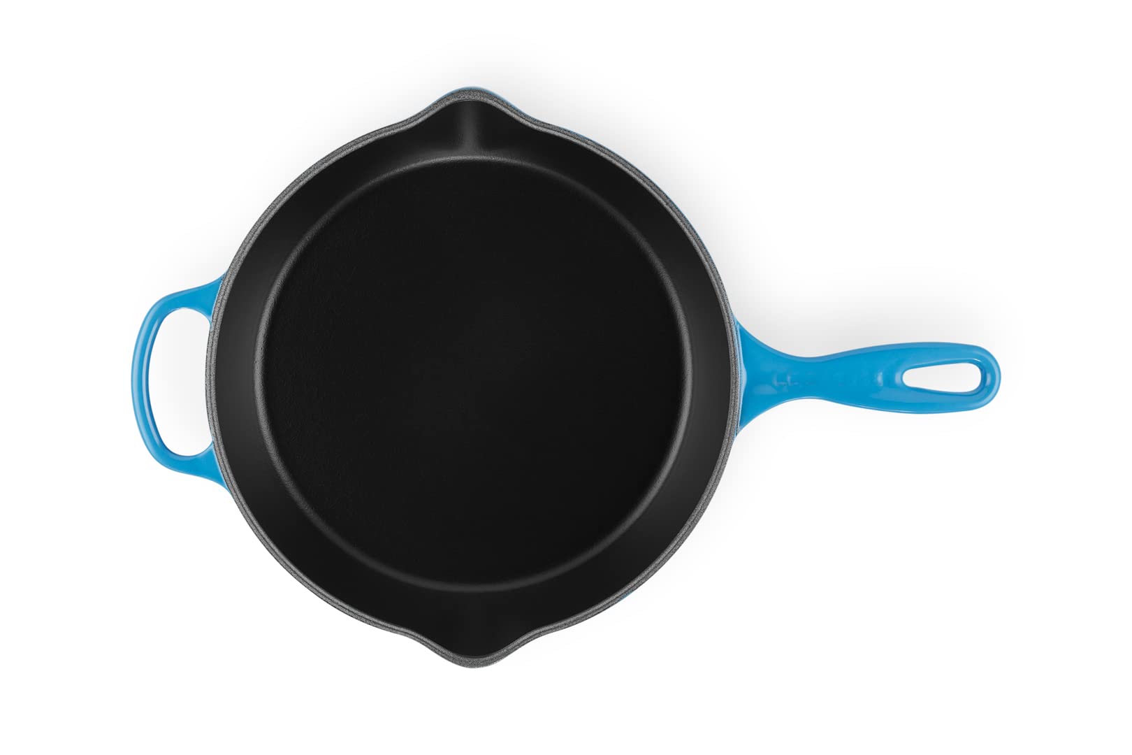 LE CREUSET Grill rotondo profondo Evolution in ghisa vetrificata, 25 cm, Azure, 20187262200422