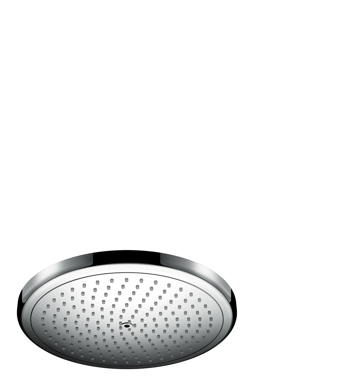 hansgroheCroma 11-inch Showerhead Low Flow Modern 1-Spray Rain Water Saving with QuickClean in Chrome, 26217001