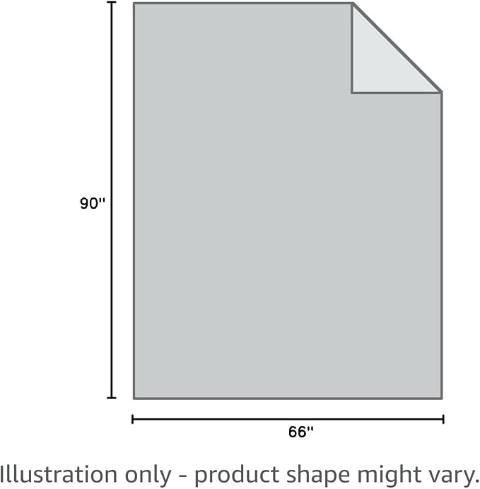 Manta térmica para masaje 100% algodón 66x90 pulg miniatura 3