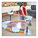 Hot Wheels Mario Kart Rainbow Road Raceway 8-Foot Track Set with Lights & Sounds & 2 1:64 Scale Vehicles, Race with 5-Track Colorful Course with 2 Configurations