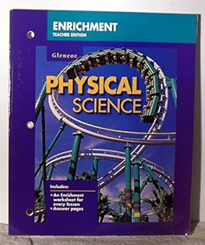 Paperback Glencoe Physical Science: Enrichment (Teacher Edition) Book