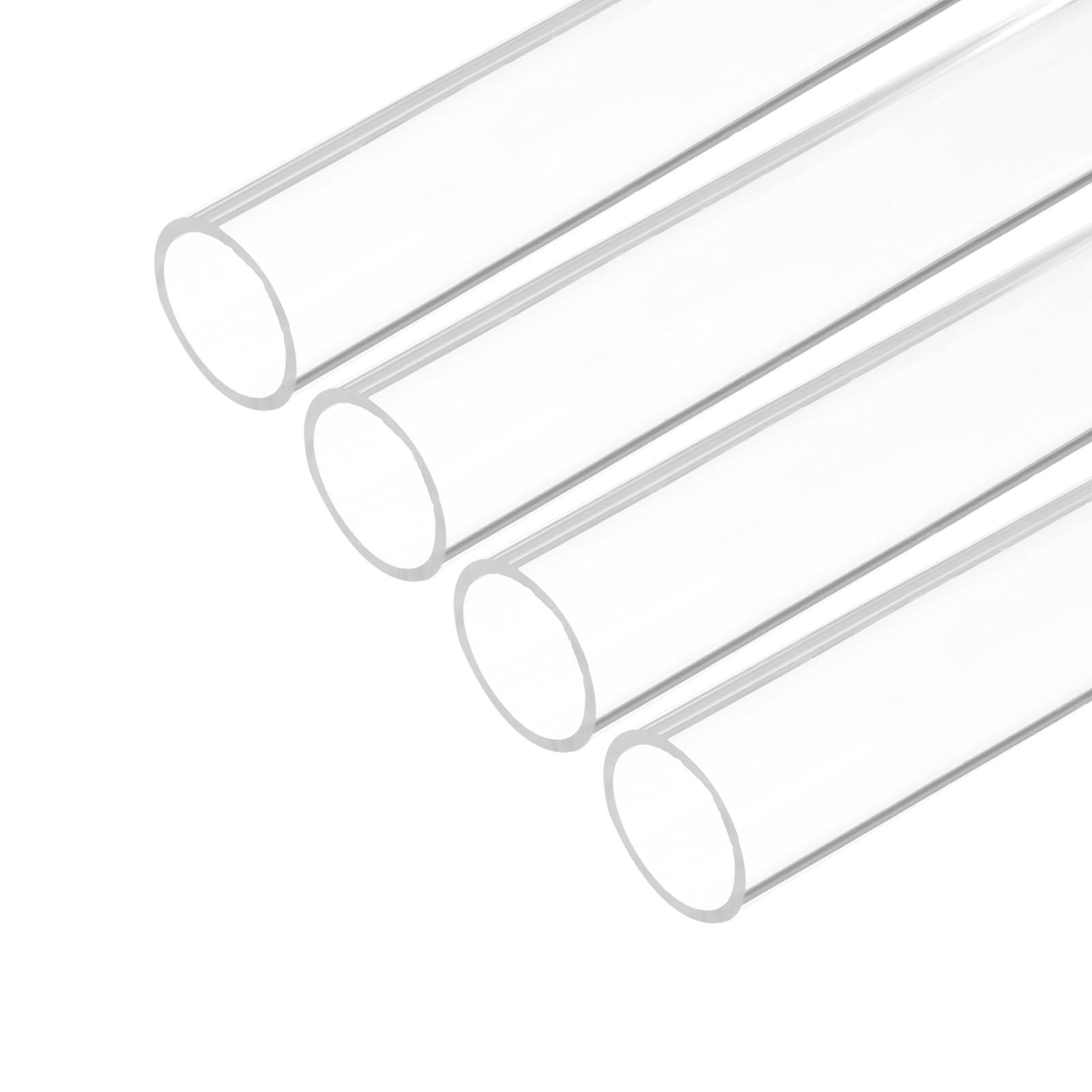 Tubi in PVC trasparente diametro 21 mm 25 mm lunghezza 250 mm per lampade da terra