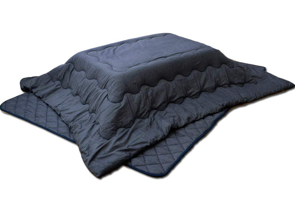 Amazon.co.jp: こたつセット 長方形 大判 2点セット 掛敷セット 先染め