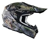 Vega Helmets VF1 Lightweight Dirt Bike Helmet – Off-Road Full Face Helmet for ATV Motocross MX Enduro Quad Sport, 5 Year Warranty (Skull Camo, X-Large)