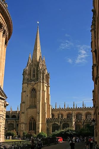 Image of UK Photo Print 8"x6" The University Church, Oxford Oxford/SP5106 c2014