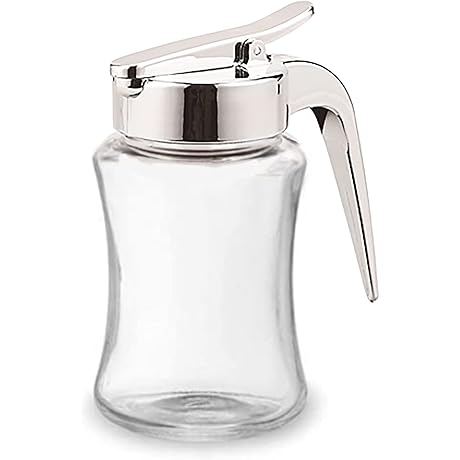 Ultra-Convenient Glass Syrup Dispenser