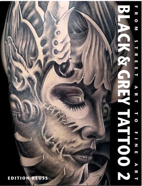 Black & Grey Tattoo, Vol. 2: Dark / Horror (German Edition)