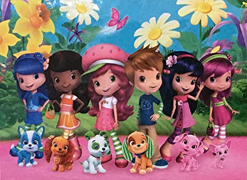 Ceaco Strawberry Shortcake - Strawberry & Blueberry Puzzle (60 Piece) Multi-colored, 5