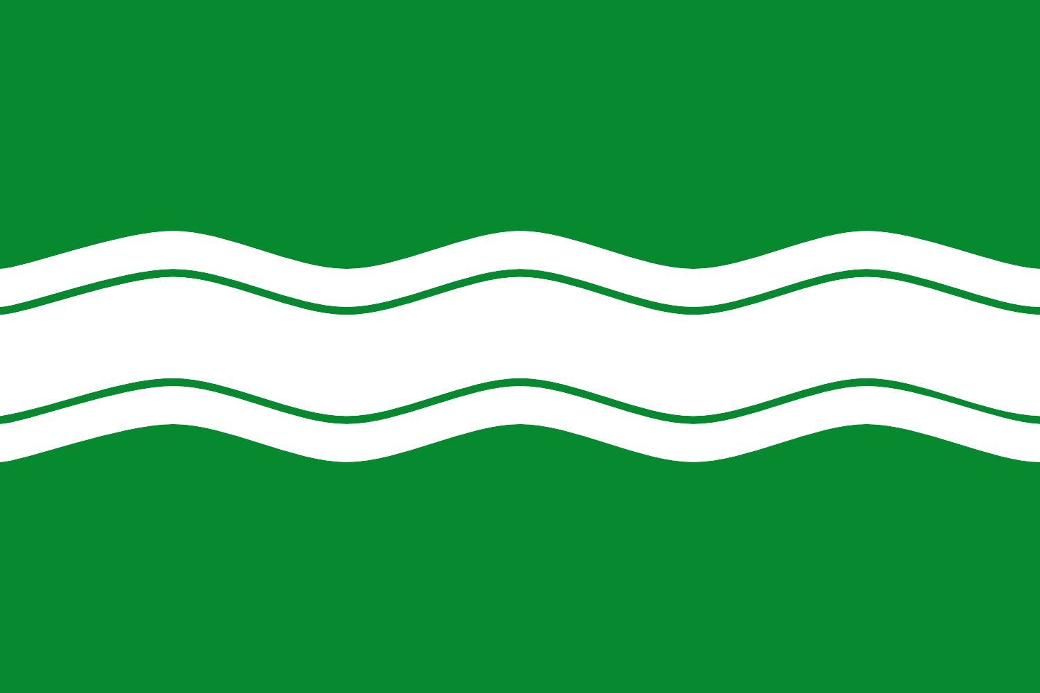 Drapeau Sant Jaume d Enveja grand format avec bordure facile