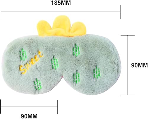 Miniatura 2 de Royal Hong Beauty Linda máscara de ojos para dormir cubiertas de ojos para dormir en viajes y siesta máscaras de sueño para mujeres y niños máscara