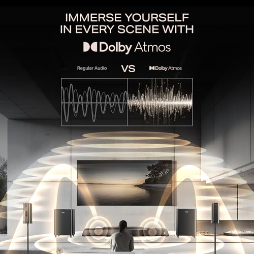 Image of Boat Aavante 5.2.4 Prime 6250DA, Dolby Atmos, 625W, 5.2.4CH(Dual Subwoofers & Wireless Satellites), QR for Installation, Bluetooth Sound bar, Home Theatre Soundbar Speaker (Premium Black)